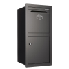 Larino Black Parcel Drop Box