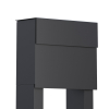 Freestanding Mailbox Molto Anthracite