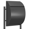 Jumbo Freestanding Mailbox, Anthracite