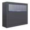 Elegance Anthracite Mailbox with Stainless Steel Flap