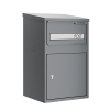 Karl Parcel Drop Box in Anthracite Gray