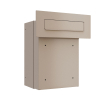 Dante Through-the-Wall Mailbox in Beige