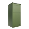 Brooklyn Parcel Box - Size L in Pale Green | Freestanding