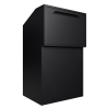 Chelsea Parcel Box  in Black | Rear Removal