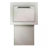 Kensington Built-In Parcel Box in Pebble Gray | Rear Removal