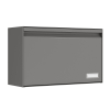 Postino Wall-Mounted Mailbox in Gray