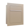Bari Beige In-Wall Mailbox