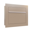 Sora Beige In-Wall Mailbox