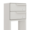 Rotterdam for Two Mailbox System in White