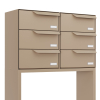 Rotterdam for Six | V Mailbox System in Beige