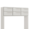 Rotterdam for Six | H Mailbox System in White