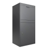 Trenton Parcel Box in Anthracite | Freestanding
