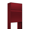 Leon Freestanding Mailbox in Red