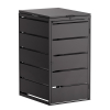 Edda Single Trash Can Storage, 240L, Black