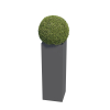 Skinny Pillar Medium Planter in Anthracite