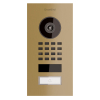 Flush-Mount Door Intercom Smart-IN Doorbird D1101V Brass Finish