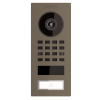 Surface-Mounted Door Intercom System Smart-ON Doorbird D1101V Beige-Gray