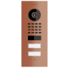 Flush-Mount Intercom Smart-IN for Two Doorbird D1102V Bronze Finish