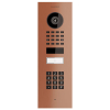 Flush-Mount Door Intercom Smart-IN Doorbird D1101KV with Keypad Module Bronze Finish