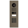Flush-mounted Door Intercom Smart-IN Doorbird D1101KV with Keypad Module Beige-Gray
