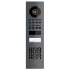 Surface-Mounted Smart-ON Doorbird D1101KV Door Intercom System with Keypad Module, Anthracite