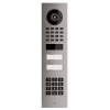 Surface-mounted Smart-ON Intercom for Two Doorbird D1102KV with Keypad Module Stainless Steel