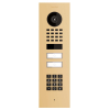 Flush-mounted Smart-IN Intercom for Two Doorbird D1102KV with Keypad Module Beige