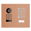Flush-mounted Door Intercom System Smart-IN WideScope Doorbird D1101KH with Keypad Module, Bronze Finish