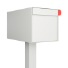 Big Americano White Mailbox