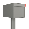 Big Americano Mailbox - Metallic Gray