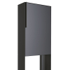 Faro Anthracite Freestanding Mailbox