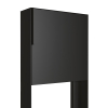 Freestanding Mailbox, Black