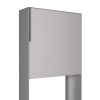 Freestanding Mailbox - Gray Metallic