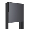 Freestanding Mailbox, Anthracite Gray