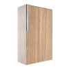 Faro Stainless Steel Mailbox with Wood Grain Front