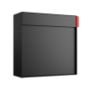 Lathi Wall-Mounted Mailbox in Black