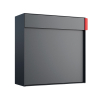 Lathi Wall Mount Mailbox in Anthracite