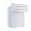 Dante Through-the-Wall Mailbox in White