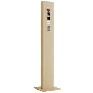 Smart for Two Intercom System with Keypad Module in Pillar with Base Plate