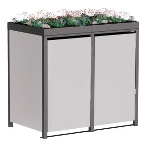 Emma Double Trash Can Storage - 120 Liter