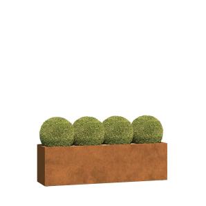 Corten steel planter