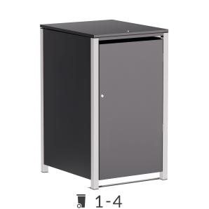 Hugo Trash Can Storage Box with Lid - 240 Liter