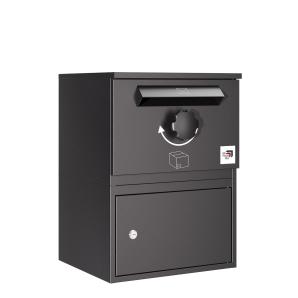Köln Parcel Box with Flat Roof in Size M | Freestanding