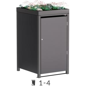 Tilda Trash Can Storage with Green Roof - 240 Liter