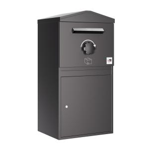 Mannheim Parcel Box with Pointed Roof in Size XL | Wall Mounting